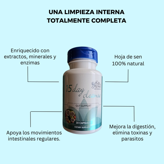 15 days CLEANSE  -limpiador intestinal
